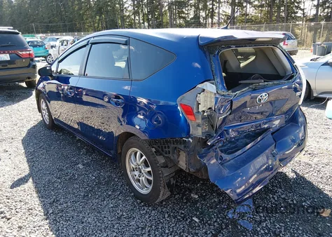 2012 Toyota Prius V Two z USA, uszkodzony, nr VIN JTDZN3EU7C3049902